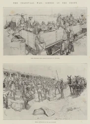 Der Transvaal-Krieg, Szenen an der Front